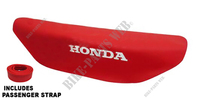 Seat cover red Honda Dominator NX650